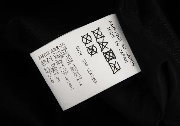 BLACK Scandal Yohji Yamamoto×ISAMU KATAYAMA BACKLASH Cowhide Handbag K-174252_012