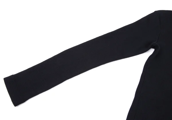 robe de chambre COMME des GARCONS Wool Rib Knit Top K-174255_005