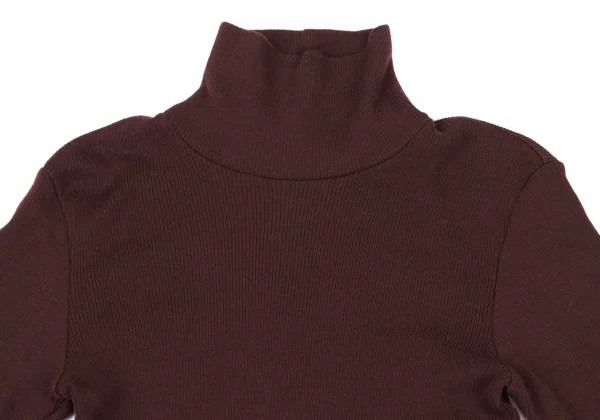robe de chambre COMME des GARCONS Turtle Neck Wool Rib Knit Top K-174256_003
