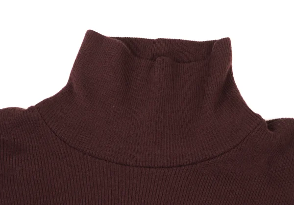 robe de chambre COMME des GARCONS Turtle Neck Wool Rib Knit Top K-174256_004