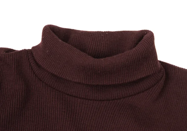 robe de chambre COMME des GARCONS Turtle Neck Wool Rib Knit Top K-174256_005