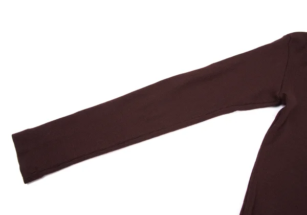 robe de chambre COMME des GARCONS Turtle Neck Wool Rib Knit Top K-174256_006