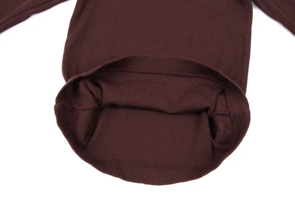 robe de chambre COMME des GARCONS Turtle Neck Wool Rib Knit Top K-174256_010