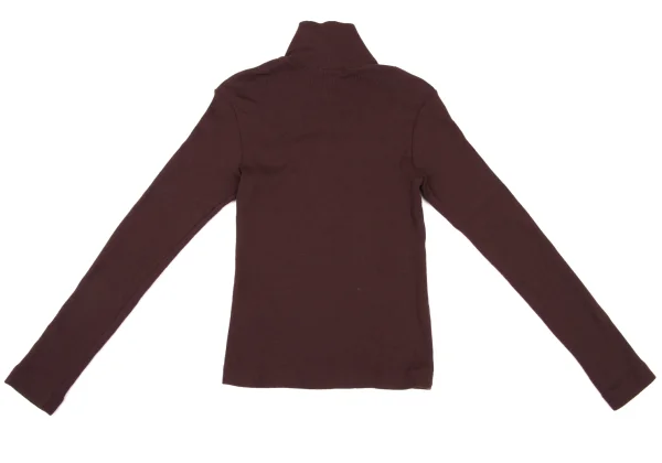 robe de chambre COMME des GARCONS Turtle Neck Wool Rib Knit Top K-174256_011