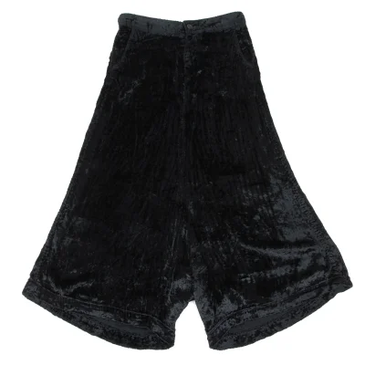robe de chambre COMME des GARCONS Dyed Pile  Dropped Crotch Pants