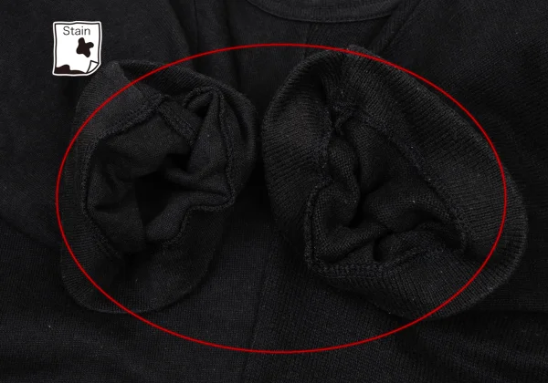 tricot COMME des GARCONS Switching Cotton Y Sleeves Top K-174259_011