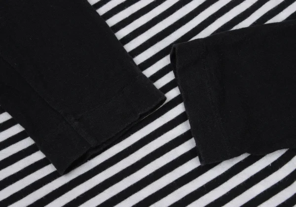 tricot COMME des GARCONS Bias Stripe Turtle Neck T Shirt K-174260_006
