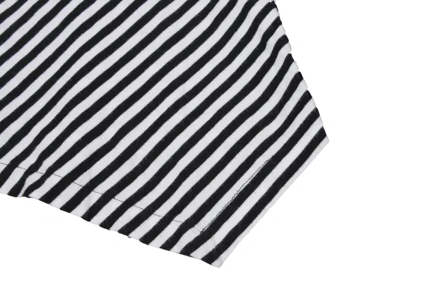 tricot COMME des GARCONS Bias Stripe Turtle Neck T Shirt K-174260_009
