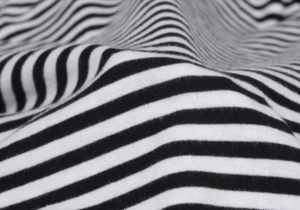 tricot COMME des GARCONS Bias Stripe Turtle Neck T Shirt K-174260_013