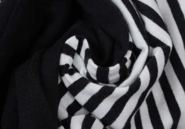 tricot COMME des GARCONS Bias Stripe Turtle Neck T Shirt K-174260_014