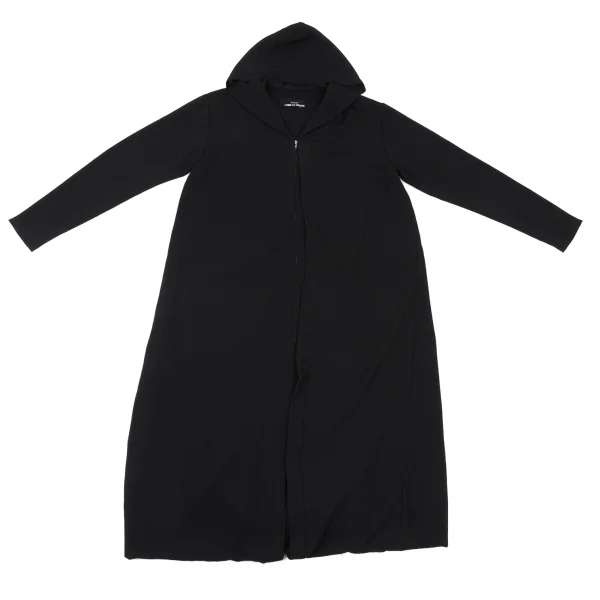 tricot COMME des GARCONS Poly Crepe Folding Long Hoodie K-174262_002