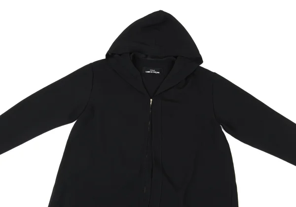 tricot COMME des GARCONS Poly Crepe Folding Long Hoodie K-174262_003