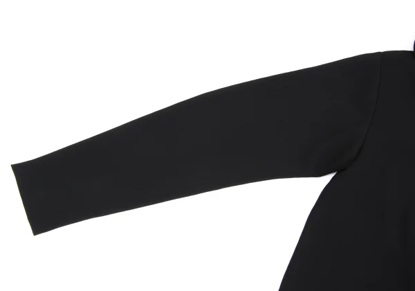 tricot COMME des GARCONS Poly Crepe Folding Long Hoodie K-174262_006