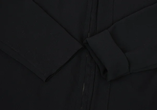 tricot COMME des GARCONS Poly Crepe Folding Long Hoodie K-174262_007