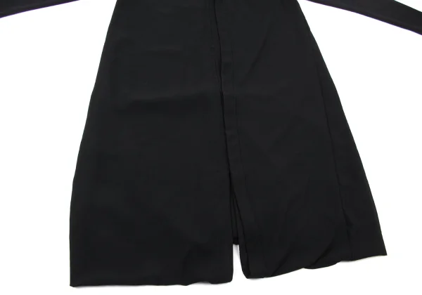 tricot COMME des GARCONS Poly Crepe Folding Long Hoodie K-174262_008