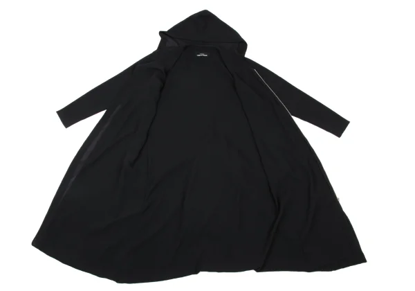 tricot COMME des GARCONS Poly Crepe Folding Long Hoodie K-174262_010