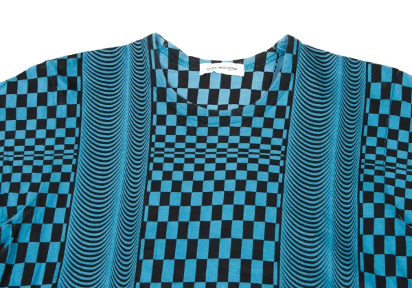 COMME des GARCONS Check Printed T Shirt K-174263_002