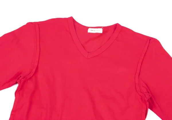 COMME des GARCONS Switching V-neck Top K-174264_003