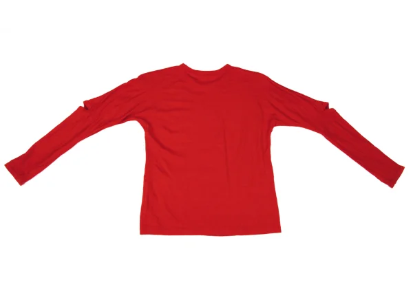 COMME des GARCONS Elbow Switching Wool Long Sleeve Top K-174266_011