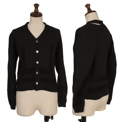 COMME des GARCONS Wool Blended Knit Cardigan