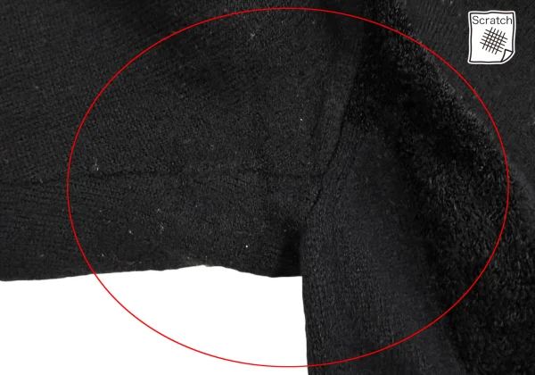 COMME des GARCONS Wool Blended Knit Cardigan K-174271_004