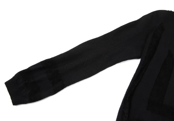 COMME des GARCONS Wool Blended Knit Cardigan K-174271_008