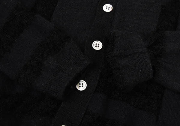 COMME des GARCONS Wool Blended Knit Cardigan K-174271_009
