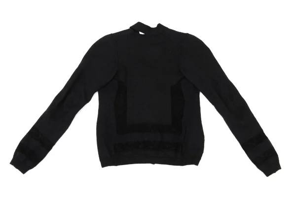 COMME des GARCONS Wool Blended Knit Cardigan K-174271_013