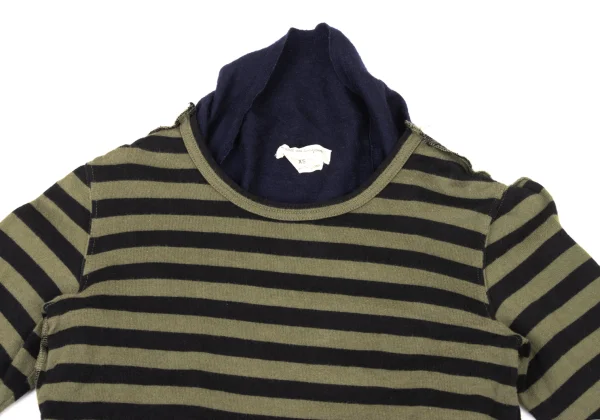 COMME des GARCONS Striped Switching Layered Top K-174272_003