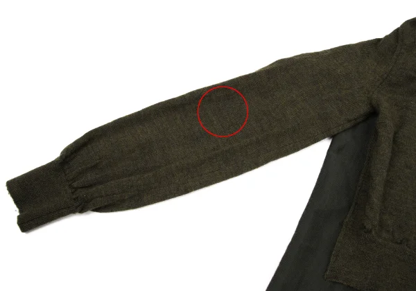 COMME des GARCONS Docked Wool Cardigan K-174273_007