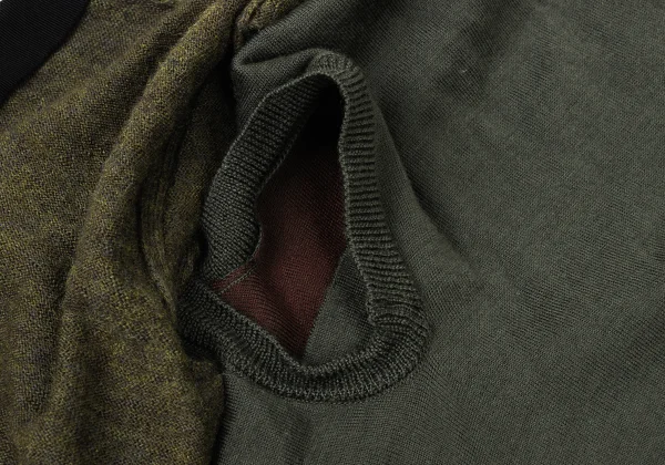 COMME des GARCONS Docked Wool Cardigan K-174273_013