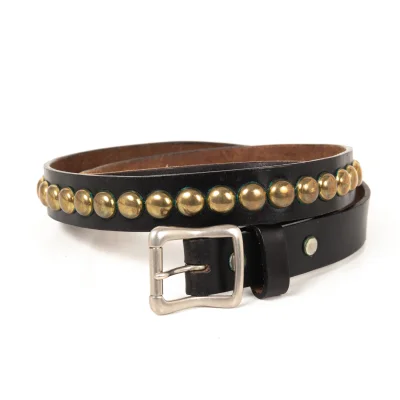 COMME des GARCONS x WOLF'S HEAD Studded Leather Belt