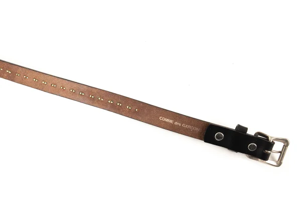 COMME des GARCONS x WOLF'S HEAD Studded Leather Belt K-174286_009