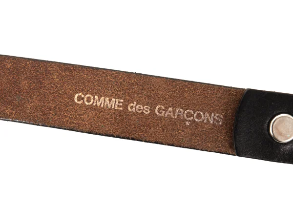 COMME des GARCONS x WOLF'S HEAD Studded Leather Belt K-174286_012