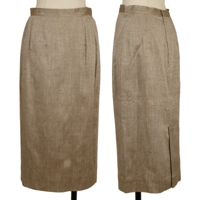 yoshie inaba Silk Back Slit Skirt