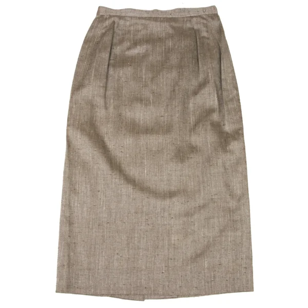 yoshie inaba Silk Back Slit Skirt K-174295_002
