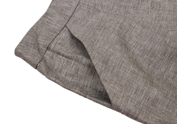 yoshie inaba Linen Rayon Chain Fringe Taping Skirt K-174298_004
