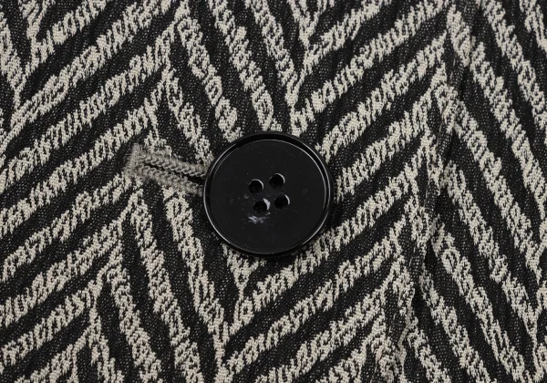 yoshie inaba Acetate Rayon Herringbone Jacket K-174300_009