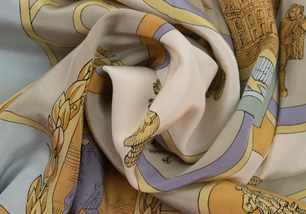 yoshie inaba Scarf Printed Silk Skirt K-174304_013