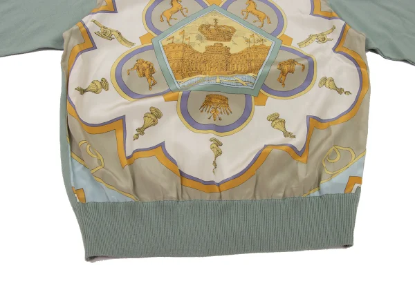 yoshie inaba Silk Scarf Switching Wool Knit Seater & Skirt K-174305_007