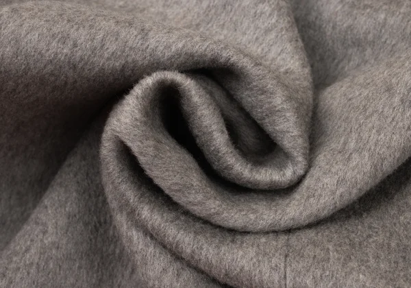 yoshie inaba Cashmere Blend Wool Mossa Shawl Collar Coat K-174306_015