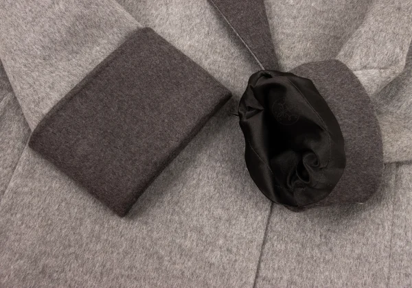 yoshie inaba Cashmere Blend Wool Mossa Coat & Skirt K-174308_007