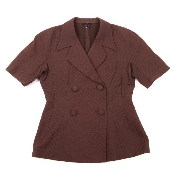 yoshie inaba Cotton Quilting Short Sleeve Jacket K-174309_002
