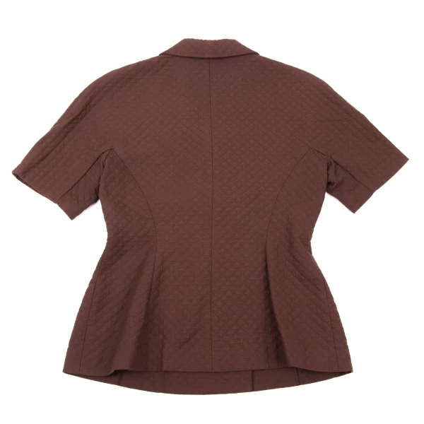 yoshie inaba Cotton Quilting Short Sleeve Jacket K-174309_013