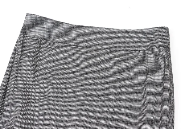 yoshie inaba Linen Blend Back Slit Skirt K-174311_003