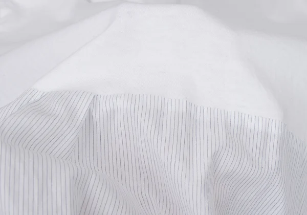 Y's Striped Switching Long Sleeve T-shirt K-174313_012