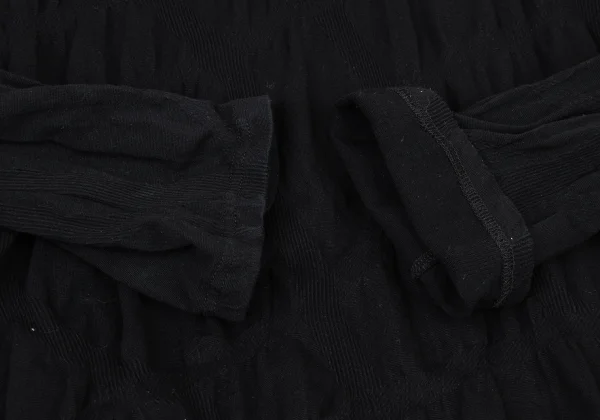 Y's Ribbed Switching Asymmetry T-shirt K-174314_007
