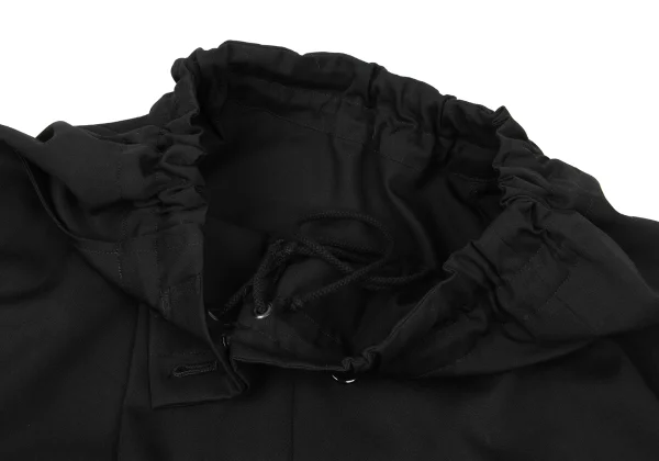 Y's Wool Gabardine Asymmetry Wide Dropped Crotch Pants K-174317_007