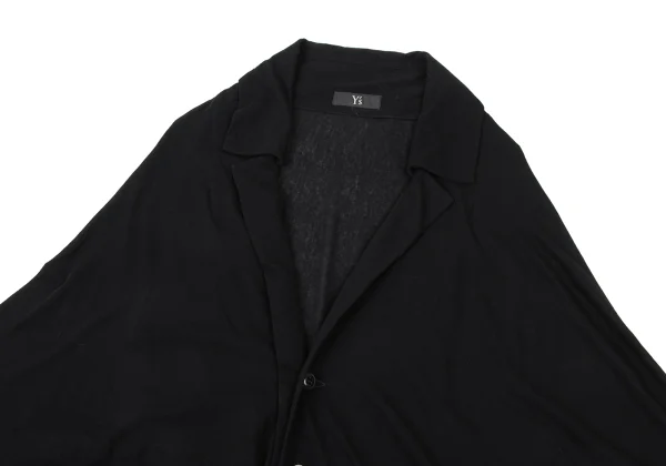 Y's Asymmetry Cotton Drape Cardigan K-174321_003