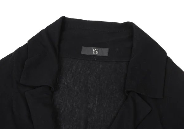 Y's Asymmetry Cotton Drape Cardigan K-174321_004